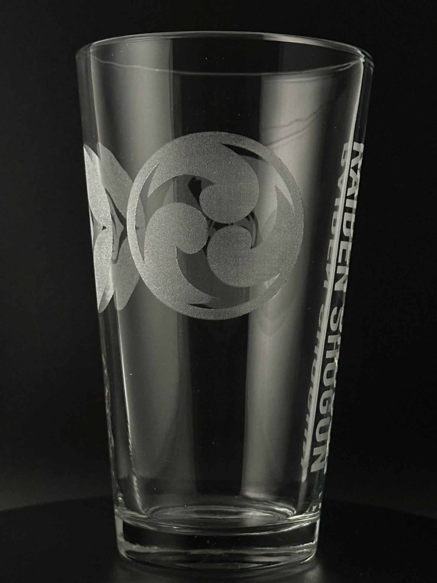 Raiden Shogun - Engraved Glass