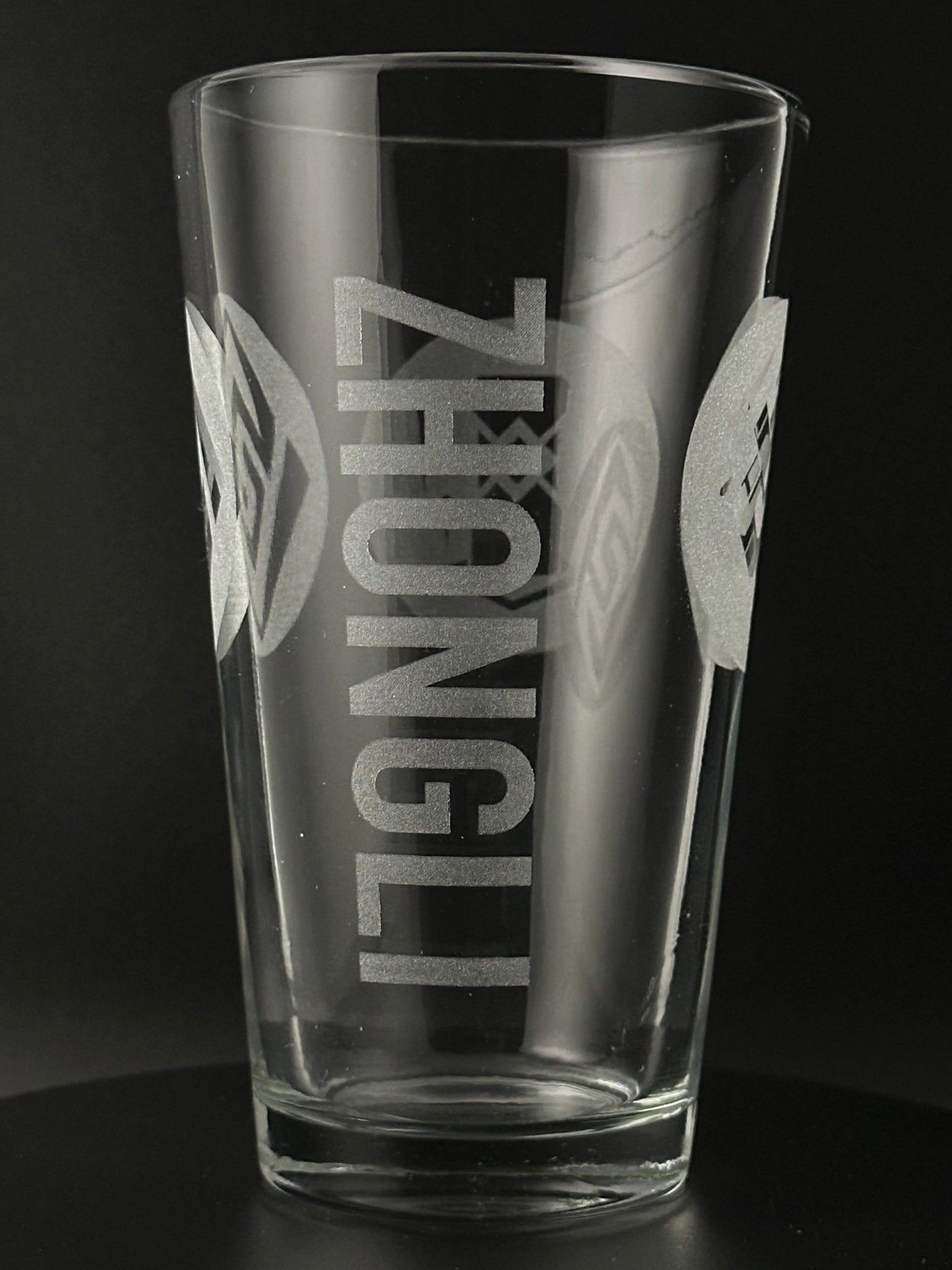 Zhongli - Engraved Glass