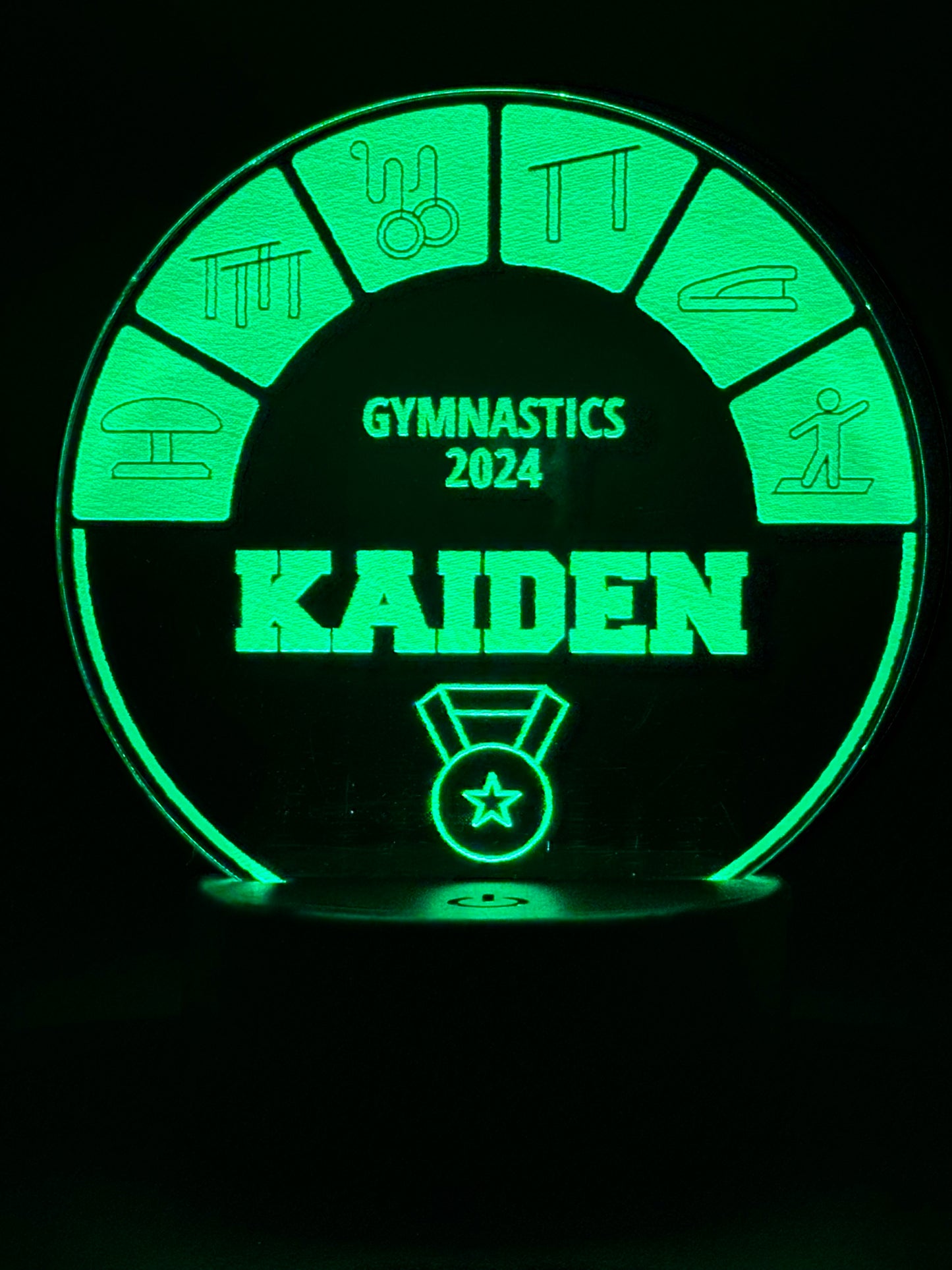 Gymnastics LED Sign - Personalized