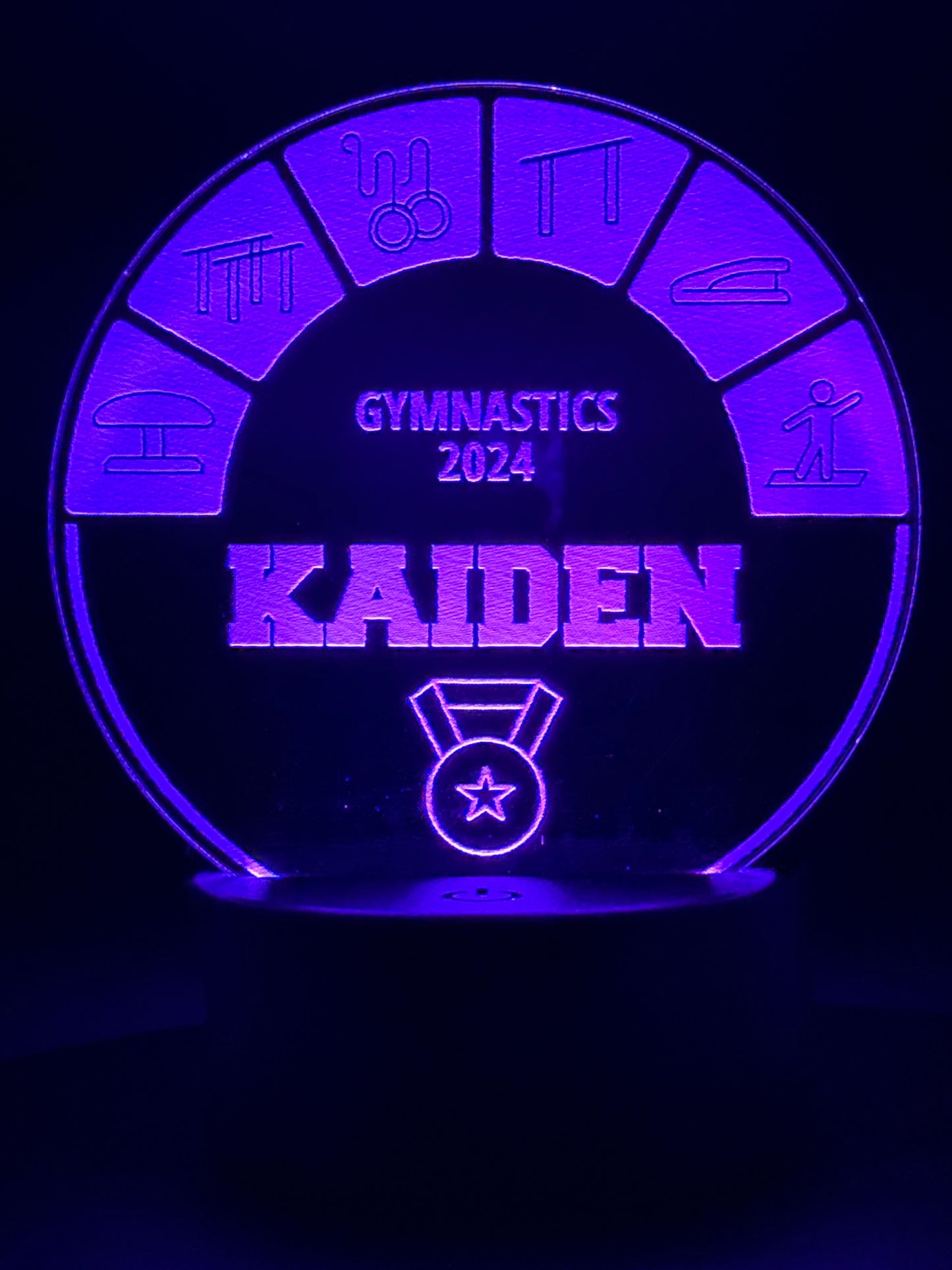 Gymnastics LED Sign - Personalized